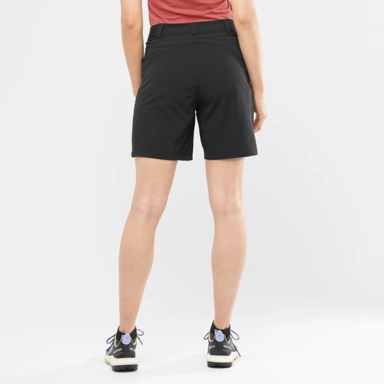 Black Salomon Wayfarer Women's Running Shorts | PH 35426L